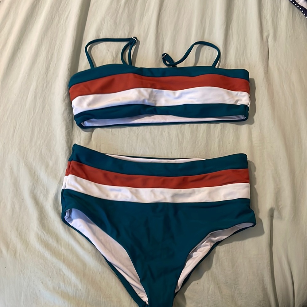High rise bikini